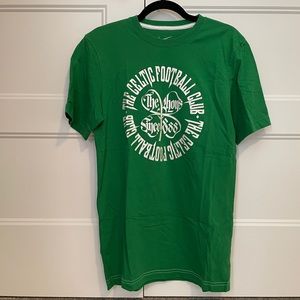 Green Nike Celtic Football Club tee shirt size medium